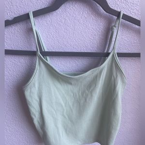 teal american eagle cami